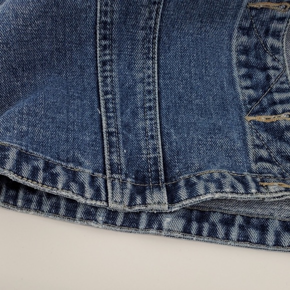 Rafaella Women's Medium Blue Denim Jean Vest - Picture 7 of 10